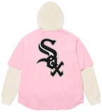 Supreme x Chicago White Sox Hooded Jersey 'Light Pink'
