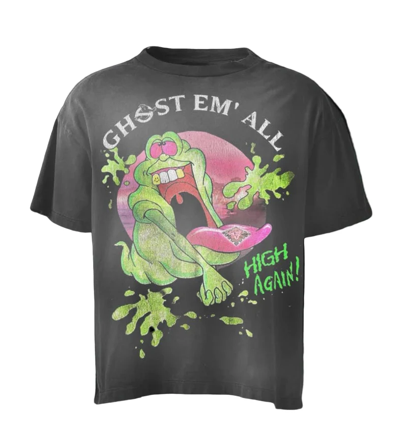 TRIPLE SEVENS BLACK GHOST EM ALL TEE
