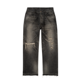 VINTAGE BLACK THRASHED DENIM (UPGRADED)