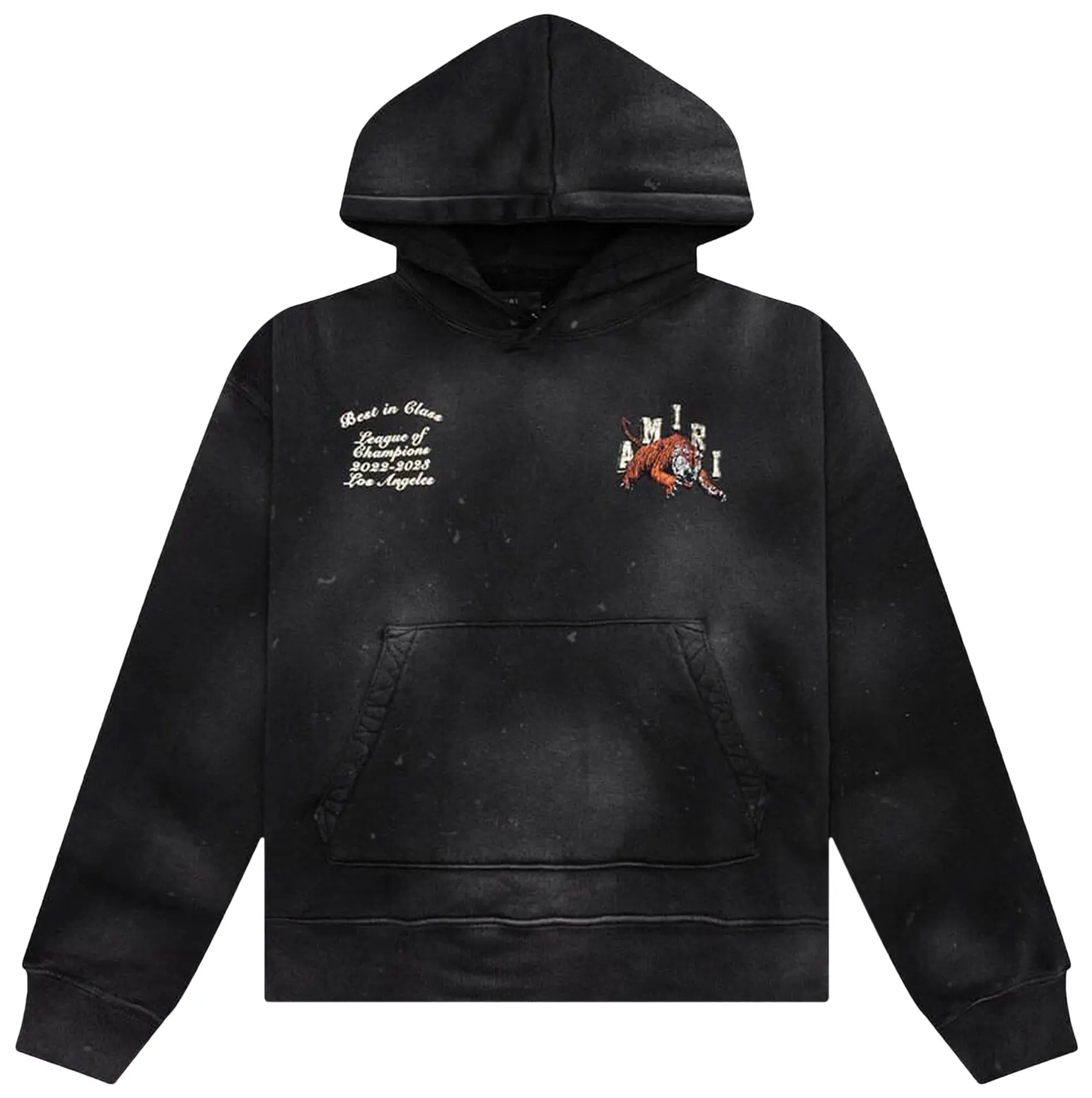 Amiri Vintage Tiger Varsity Hoodie 'Black'