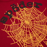 Sp5der Og Web V2 Hoodie 'Red'