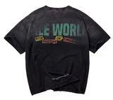 VALE FOREVER SATURDAY BLING TEE [BLACK]