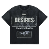 Stile De Amor Black Amor in Desires T-Shirt