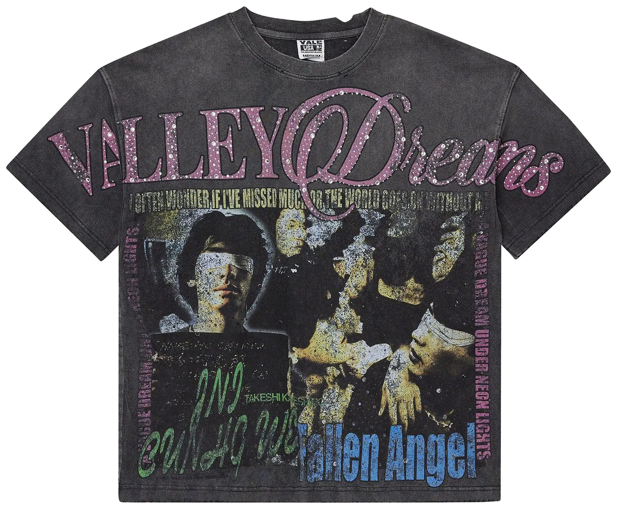 Vale Forever Fallen Bling Tee 'Black'