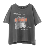 TRIPLE SEVENS NIGHT OWL TEE BLACK