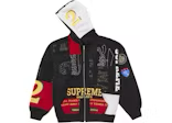 Supreme Patchwork Zip Up Hooded Sweatshirt (SS25)