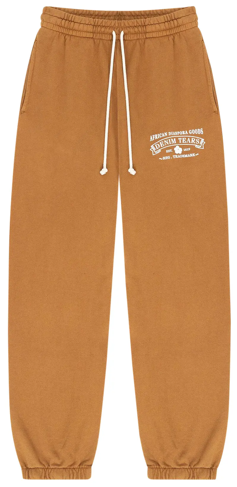 Denim Tears ADG Sweatpants 'Washed Brown'