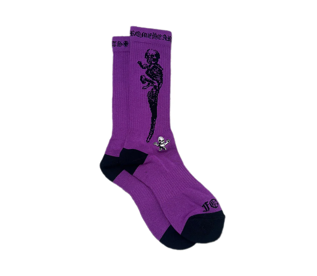 Chrome Heart Socks (Single Pair)