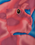A BATHING APE CAMO COLLAR SHIRT