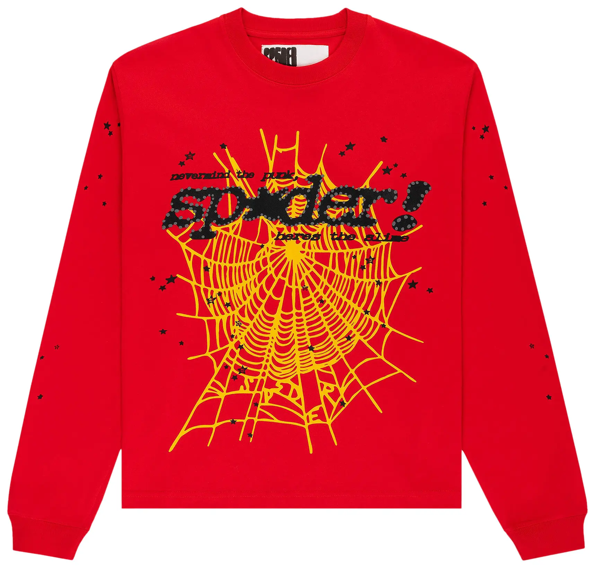 Sp5der Punk V2 Long-Sleeve 'Red'