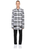 Off-white Spray Flannel Black/White