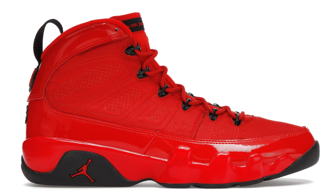 Jordan 9 Retro Chile Red USED